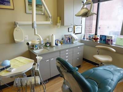 Dentist treatment room